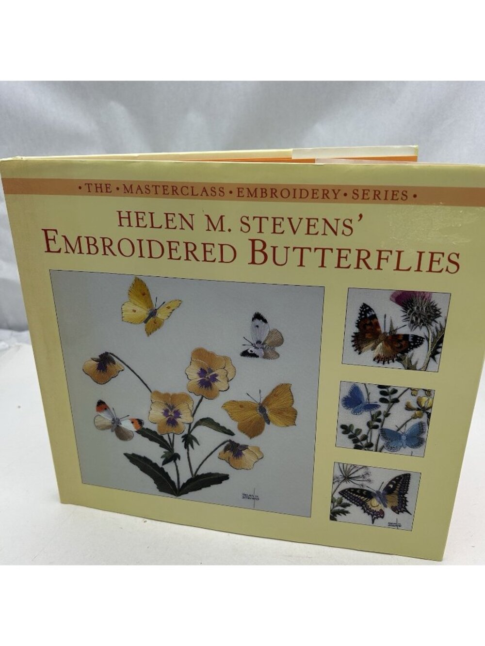 Embroidered Butterflies Hardcover